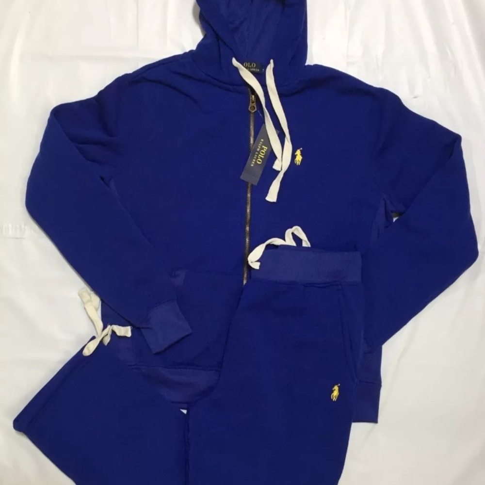 Royal blue 2 piece Polo Ralph Lauren sweatsuit